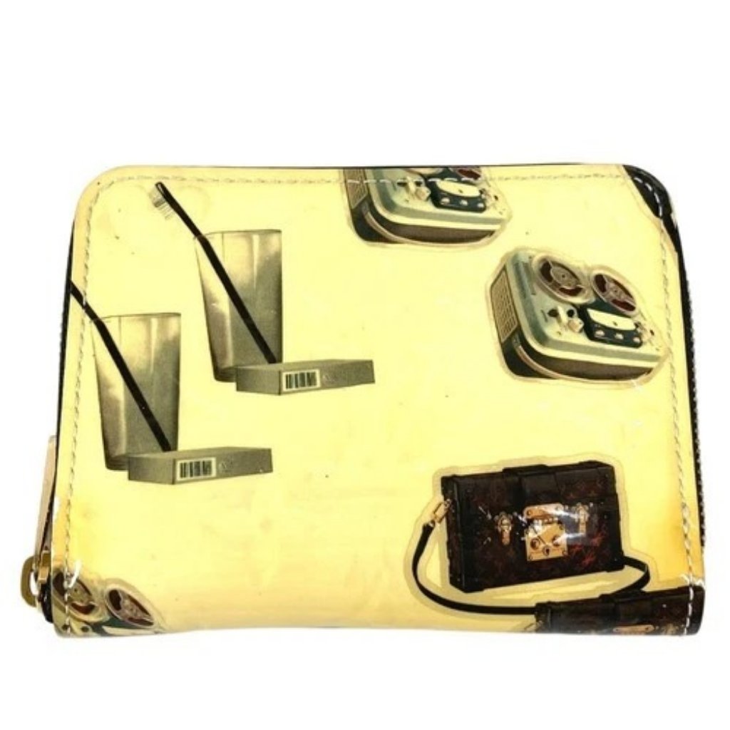 Louis Vuitton M50372 Nicolas Gesqueur Zip Around Wallet Coin Case Coin Purse